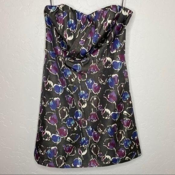 American Eagle NWT Floral Strapless Dress 6 - Picture 7 of 7